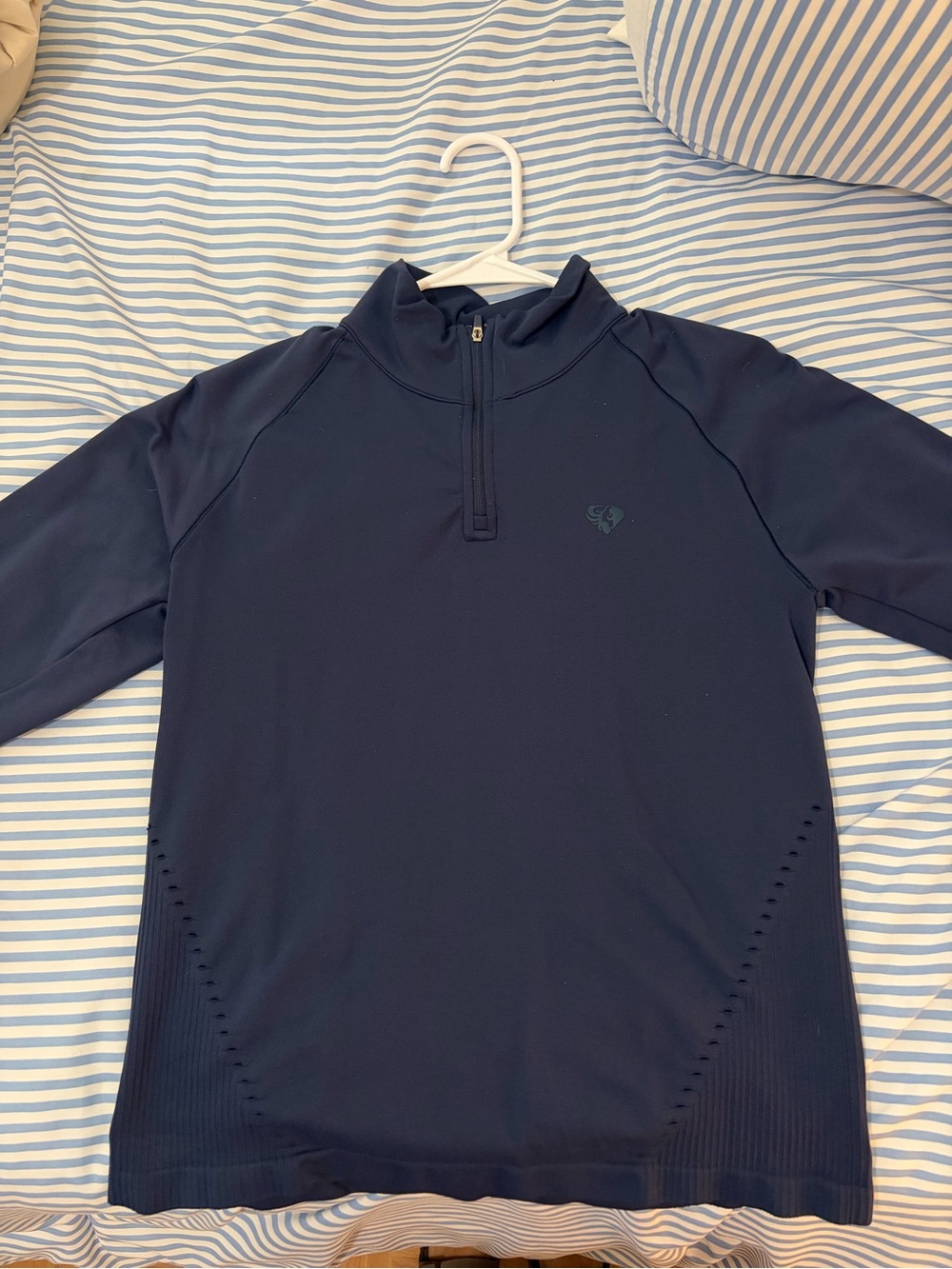 Women's Navy Half-Zip Performance Pullover by Capezio